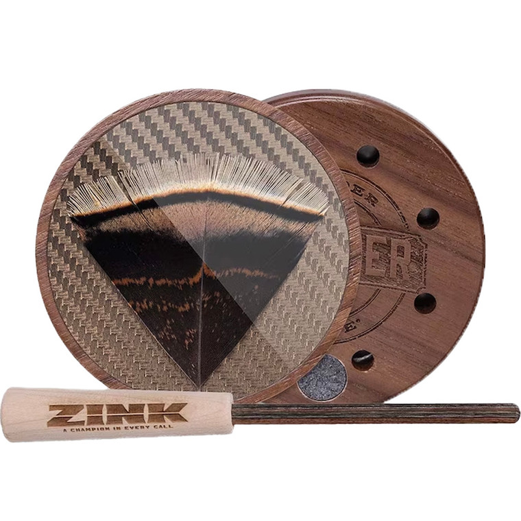 Zink Thunder Ridge Rocker Turkey Call Glass Pot Call - ZNK-TRSGC