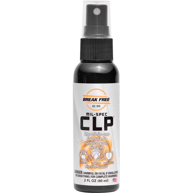 Break Free Mil Spec CLP Gun Oil 2 oz. Pump Spray Bottle - CLP-21-1