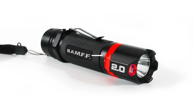 STKR 00155 BAMFF 2.0 - Dual LED - Tactical Flashlight 200 lumens - 155