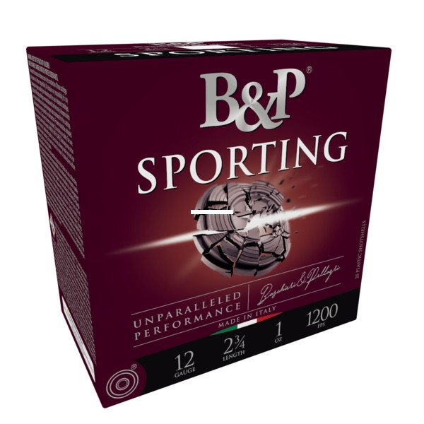 B&P 12B1SCL7 Sporting Clay - 12ga. - 2 3/4in, 1 oz., 1200FPS, 7 1/2 shot - 12B1SCL7