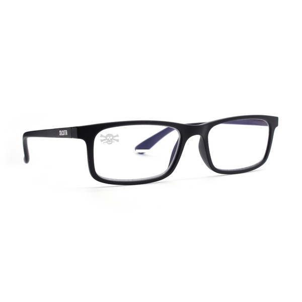 Calcutta 43722-2 Cabo Blue Light - Reader Glasses matte black frame - 43722-2