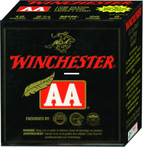 Winchester AA12FL8 AA Shotshell 12 - GA 2-3/4" 26Gm 2-1/2Dr 25Rnd Target - AA12FL8