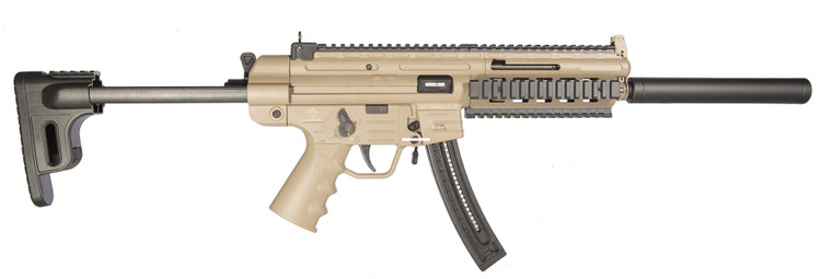 GSG GERGGSG1622T GSG-16 Semi-Auto - Carbine RIA, 22 LR 16.25 Bbl, FDE - GERGGSG1622T