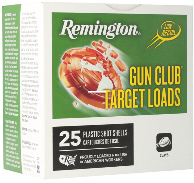 Remington 20243 Shotshell Gun Club - Target GC12LR8A 12GA 2-3/4" - 20243 Remington 20243 Shotshell Gun Club - Target GC12LR8A 12GA 2-3/4" - 20243