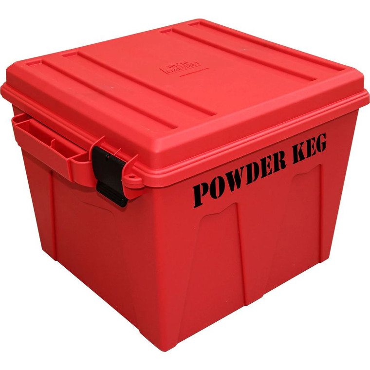 Mtm Case-gard - Case Of 4 Reloading Powder Storage Container Red - PK12