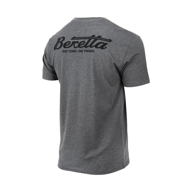 Beretta Usa Corp - Rail Ss T-shirt Hthr Grey L - TS223T1890090UL
