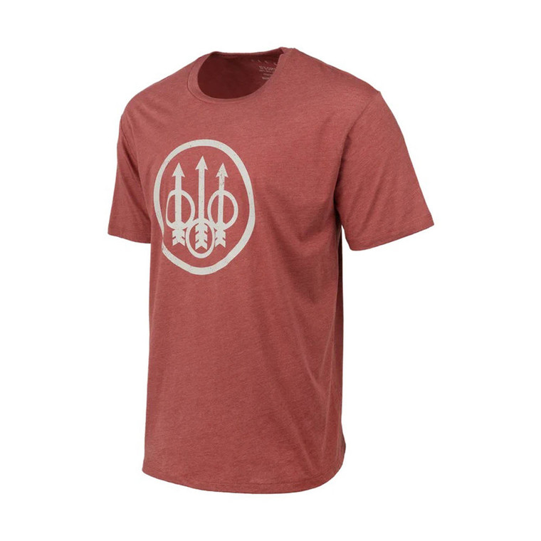Beretta Usa Corp - Trid Logo Ss T-shirt Brick Xxxl - TS228T18900315XXXL