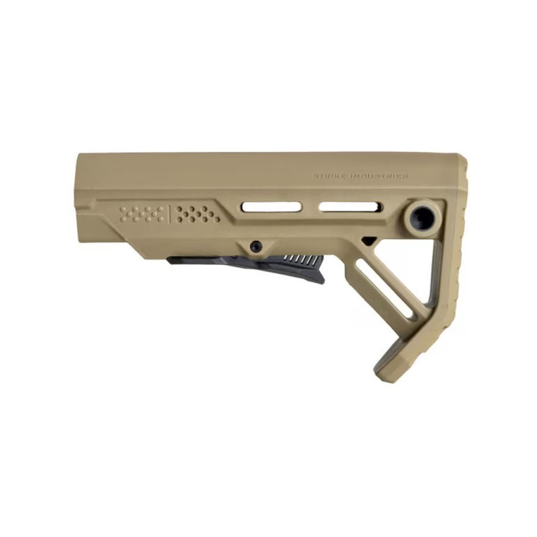 Strike Industries - Mod1 Mil-spec Fde Stk W/blk Qd - SISTRIKEESMOD1FDEBK