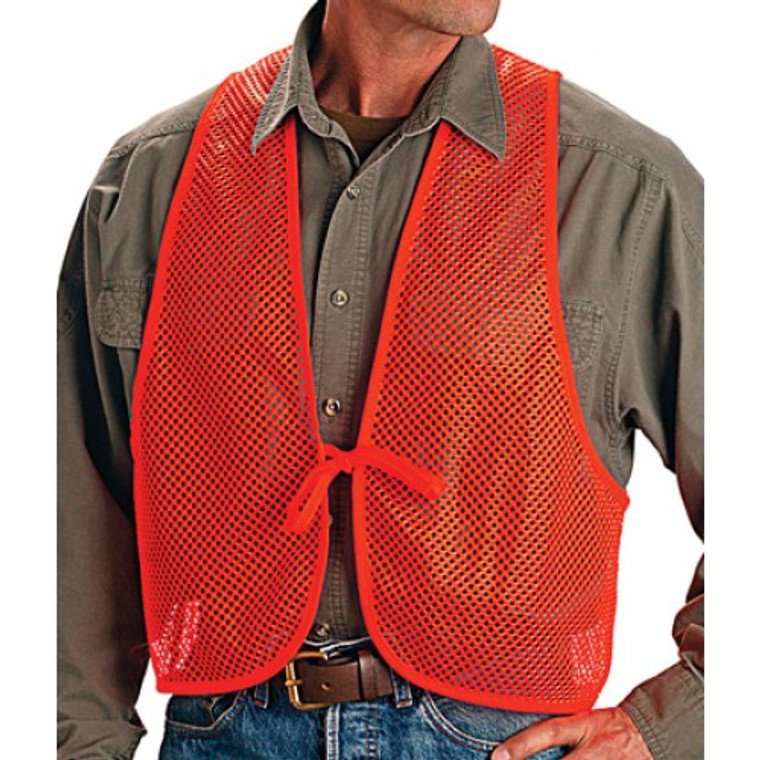 Allen - Mesh Safety Vest - Adult Blaze Orange - 15750