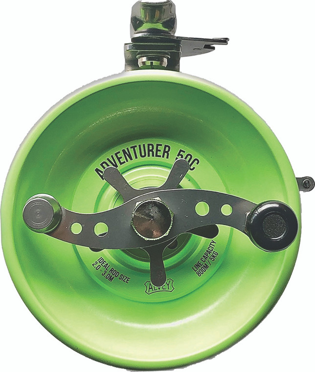 Alvey - Adventurer Series Reel - S/steel Back Nrd - 50C-G