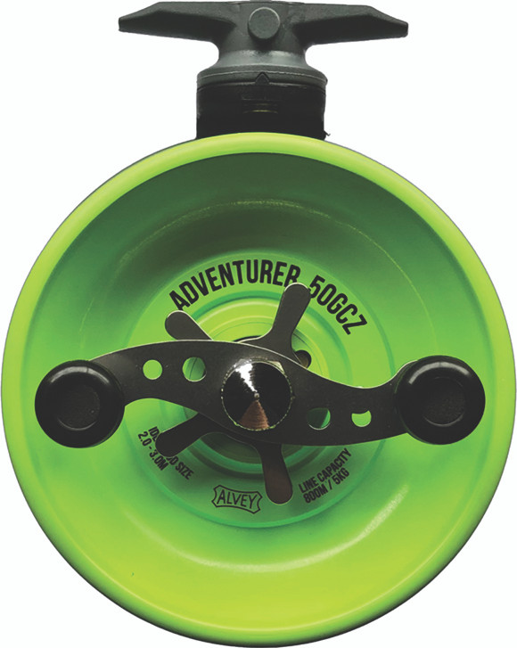 Alvey - Adventurer Series Reel - Graph Back Nrd Ec - 50GCZ-G-LH