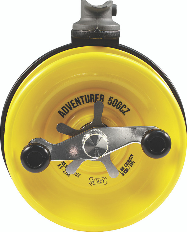 Alvey - Adventurer Series Reel - Graph Back Nrd Ec - 50GCZ-Y-LH