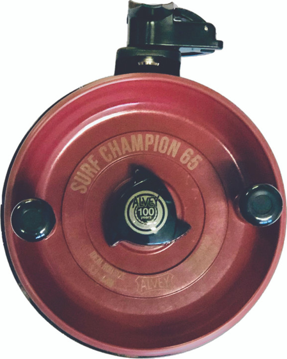 Alvey - Surf Champion Reel - Graph Maroon - 65GT-M