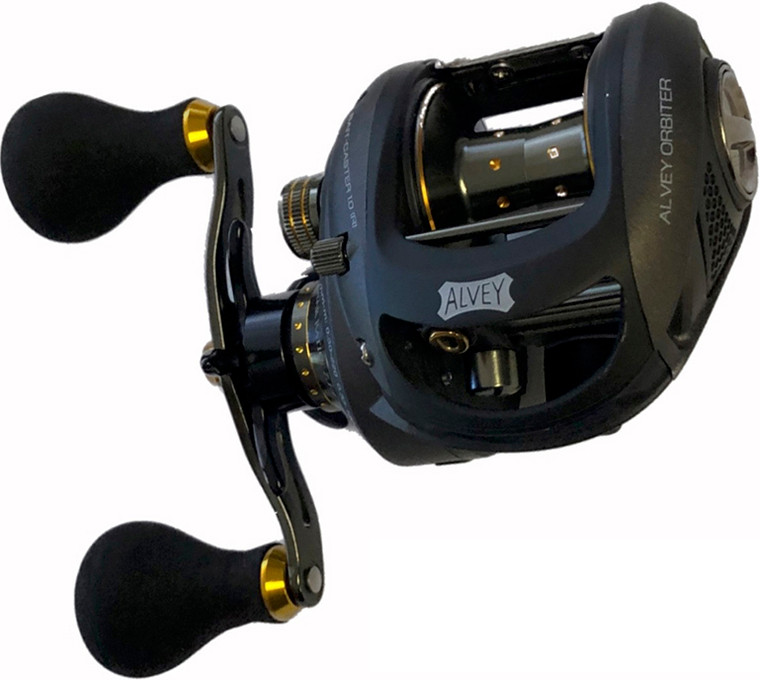 Alvey - Alvey Orbiter Baitcast - Reel 6bb 7.1:1 Lh - BC80-L