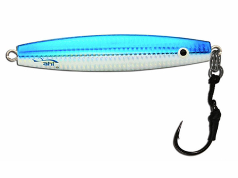 Ahi - Assault Dia Assist Jig - 4oz Blue Bass - DJA-4-BL Ahi - Assault Dia Assist Jig - 4oz Blue Bass - DJA-4-BL