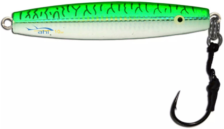 Ahi - Assault Dia Assist Jig - 8oz Mackerel - DJA-8-MK