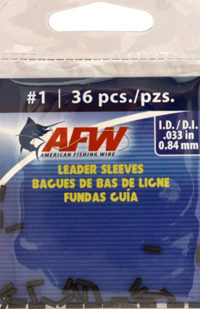 AFW - Single Barrel Sleeve - Black Sz1 36pk - J01B-A