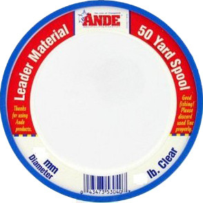 Ande - Wrist Spool Leader - Clear 20# 50yd - PCW500020