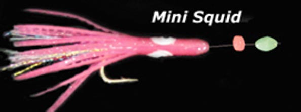 Ahi - Ahi Sabiki Rig - Mini Squid Sz2 - SB-501