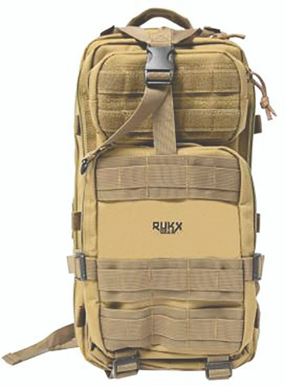 Rukx - Tactical Backpack - 1-day Tan - Rukx - Tactical Backpack - 1-day Tan -