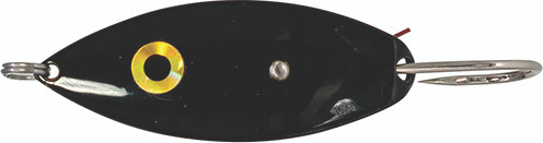 Aqua Dream - Weedless Spoon - 1/4oz Black Magic - WSBL-14