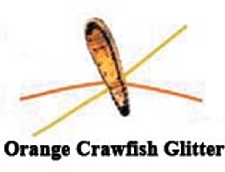 Betts - Grunt Grub Spin-nickel - 1/32oz Orange Craw Glitt - 021GRRL-44N