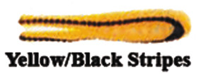 Betts - Grunt Grub Spin-nickel - 1/16oz Yellow/blk Str - 022GRRL-22N