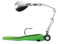 Betts - Split Tail Spin-nickel - 1/16oz Catalpa/blk Str - 022ST-21N