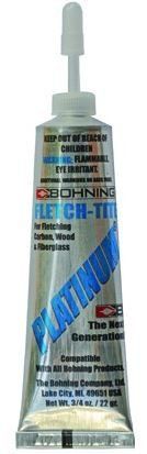 Bohning - Platinum Fletch-tite - 3/4oz Tube - 1301
