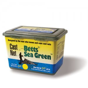 Betts - Sea Green Mono Cast Net - 8ft 5/8in Green Mesh - 14-8