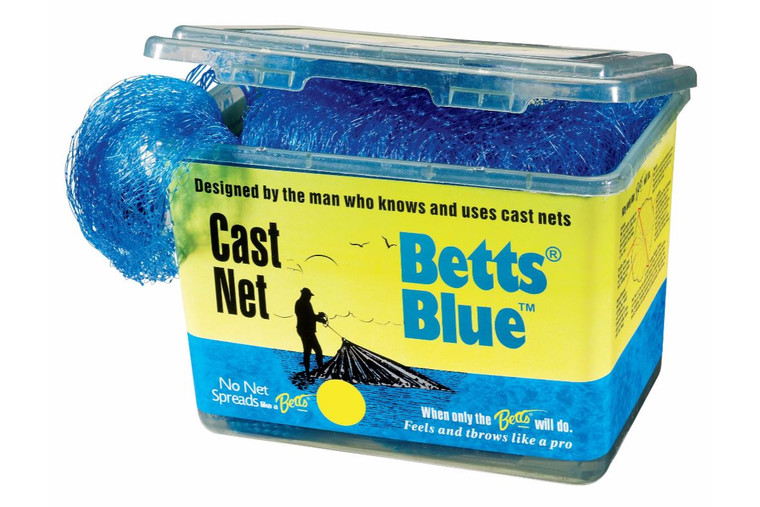 Betts - Blue Mono Cast Net - 8ft 1/2in Blue Mesh - 15B-8