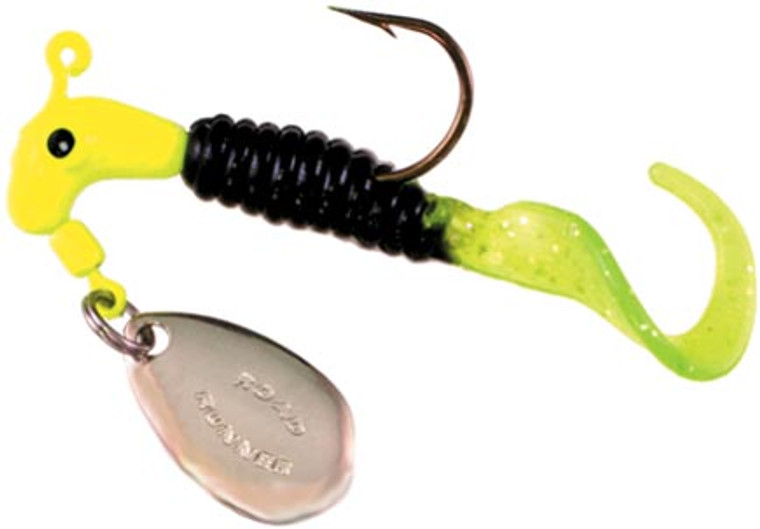 Blakemore - Curl Tail Road Runner - 1/8oz Chart/blk/chart - 1603-030