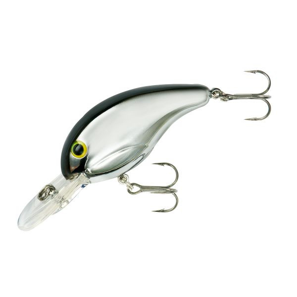 Bandit - Deep Diver 8ft Crankbait - 2in 1/4oz Chrome/blk Bk - BDT231