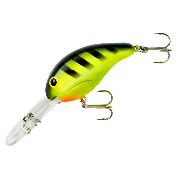 Bandit - Dbl Deep 12ft Crankbait - 2in 3/8oz Chat/blk Strp - BDT306