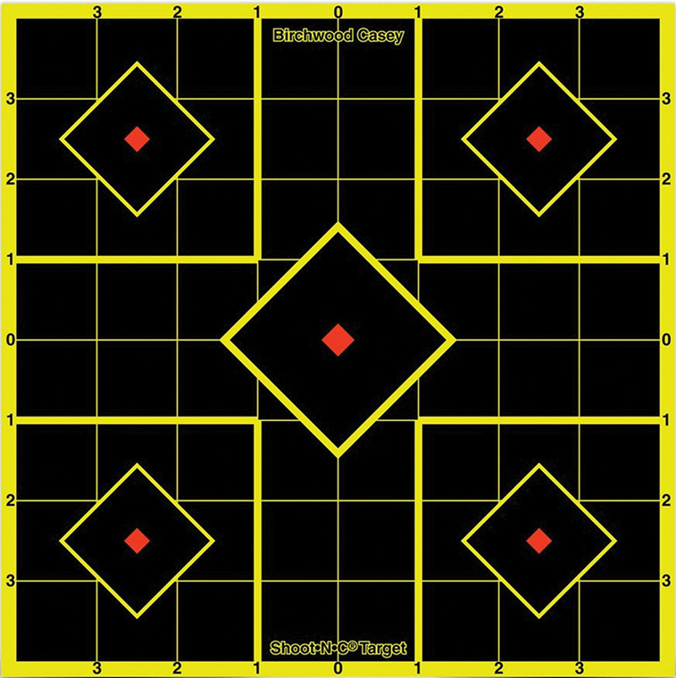 Birchwood Casey - Shoot-n-c Targets - 8in Sight-in 6pk - 34105