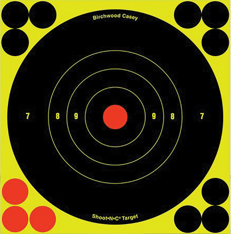 Birchwood Casey - Shoot-n-c Targets - 6in Round 12pk - 34512