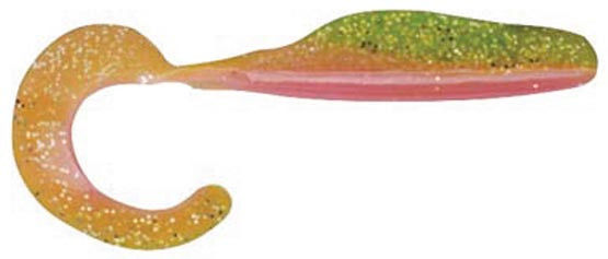 Bass Assassin - Saltwater Curly Shad - 4in 10bg Elec Chicken - CSA27376