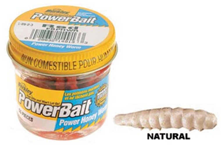 Berkley - Power Honey Worm - 1.2oz Natural - EBPHWN