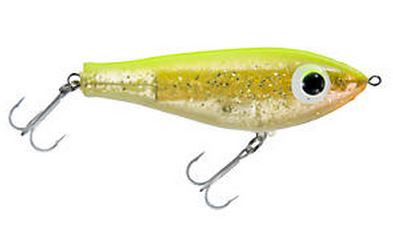B & L Bait Company - Paul Browns Fat Boy - 3.5in 7/8oz Gold/chart - F-91