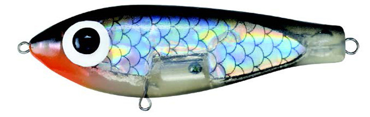 B & L Bait Company - Paul Browns Fat Boy Pro - 3.5in 7/8oz Blk/sil/org - BPF-10