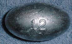 Bullet Weight - Bulk Egg Sinker - 5lb 8oz 10bx - EGV0