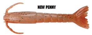Berkley - Gulp Alive Shrimp - Pint 3in New Penny - GAPSHR3-NP
