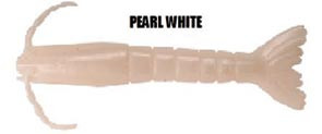 Berkley - Gulp Alive Shrimp - Pint 3in Pearl White - GAPSHR3-PW