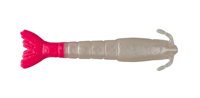 Berkley - Gulp Alive Shrimp - Pint 3in Prl Wht/pink Tl - GAPSHR3-PWP