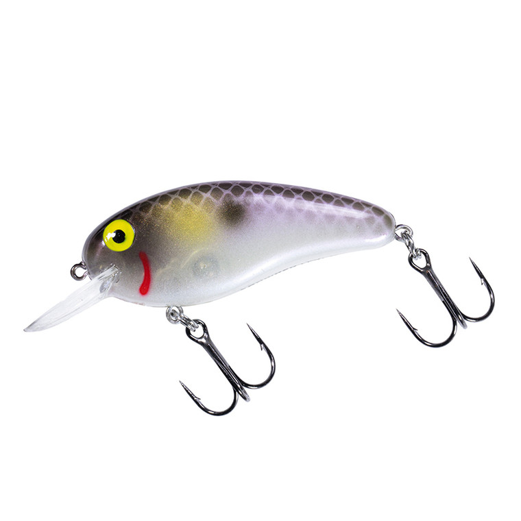 Bomber - Flat A Crankbait - 2.5in 3/8oz Purple Prl - BMB02FA523