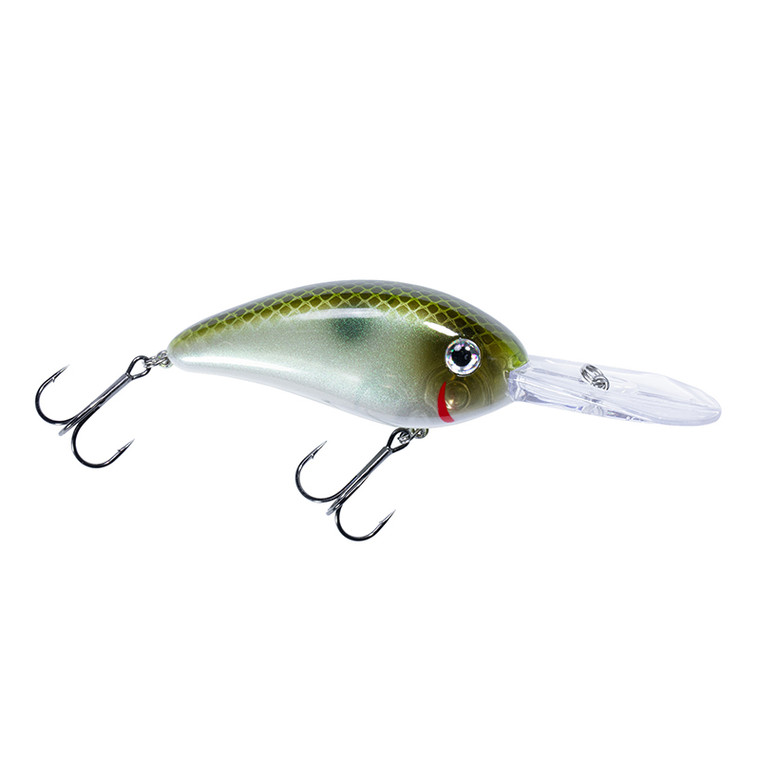 Bomber - Fat Free Shad - 3in 3/4in Grn Prl Shd - BMBD7F520