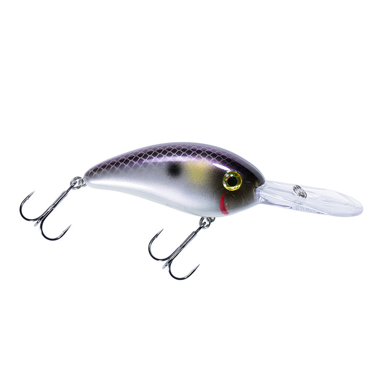 Bomber - Fat Free Shad - 3in 3/4in Purp Prl Ay - BMBD7F523