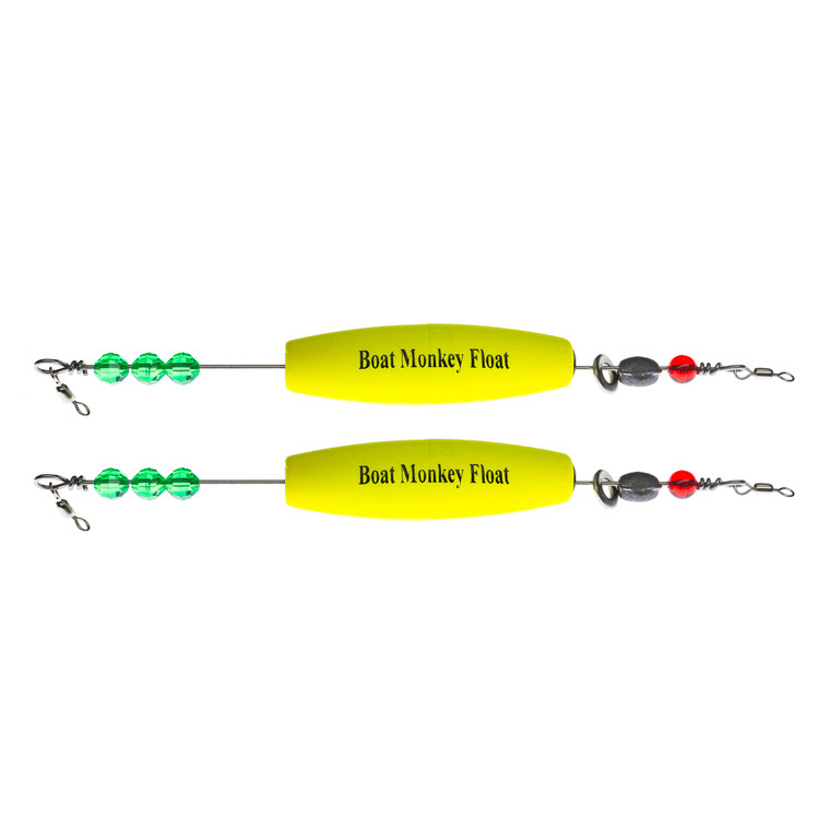 Boat Monkey - Cigar Float Rig - 3in Wgtd Chart 2pk - BMCW2-01