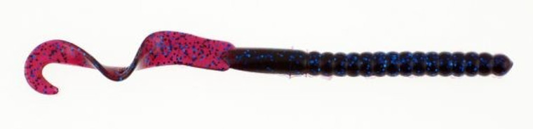 Berkley - Powerbait Power Worm - 7in 13bg Blue Fleck - PBBPW7-BF