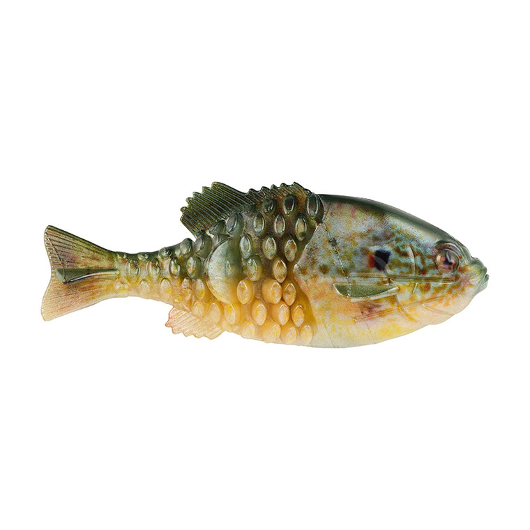 Berkley - Powerbait Gilly Swimbait - 90mm 3pk Hd Pumpkinseed - PBGL90-HDPMP